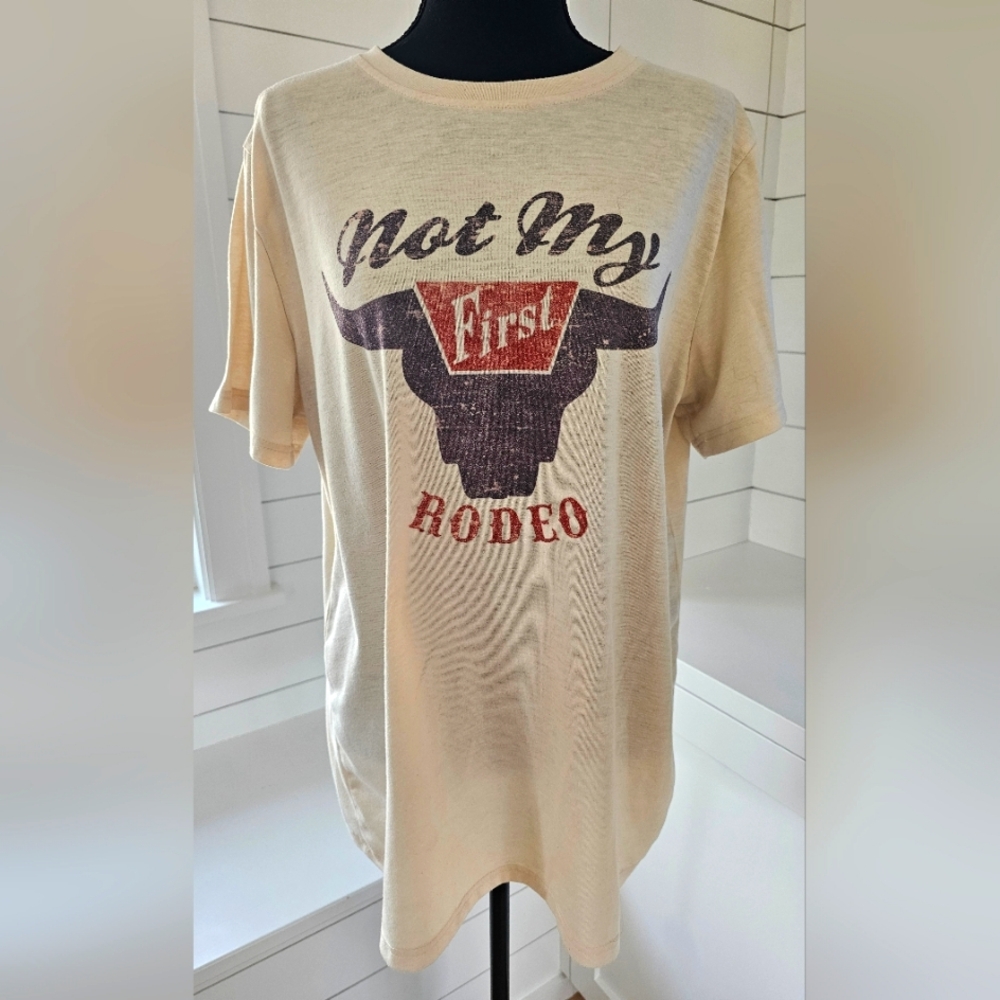 Cream Graphic T-Shirt